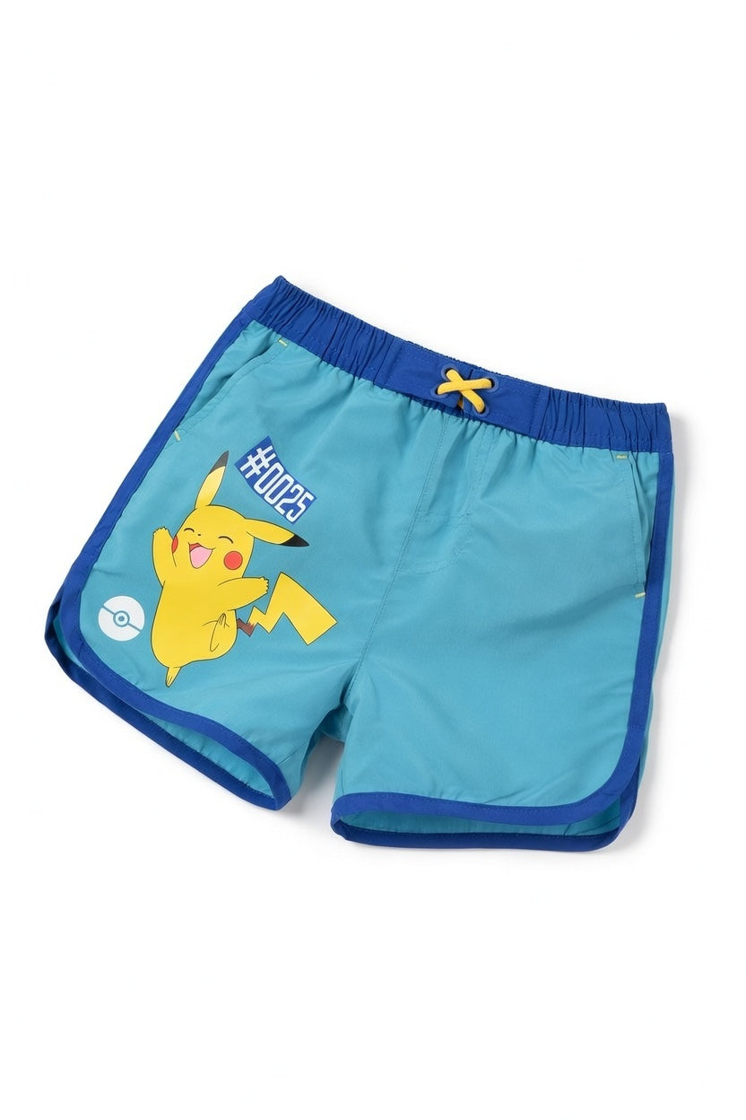 Pokemon Jungen Badeshort mit Pikachu