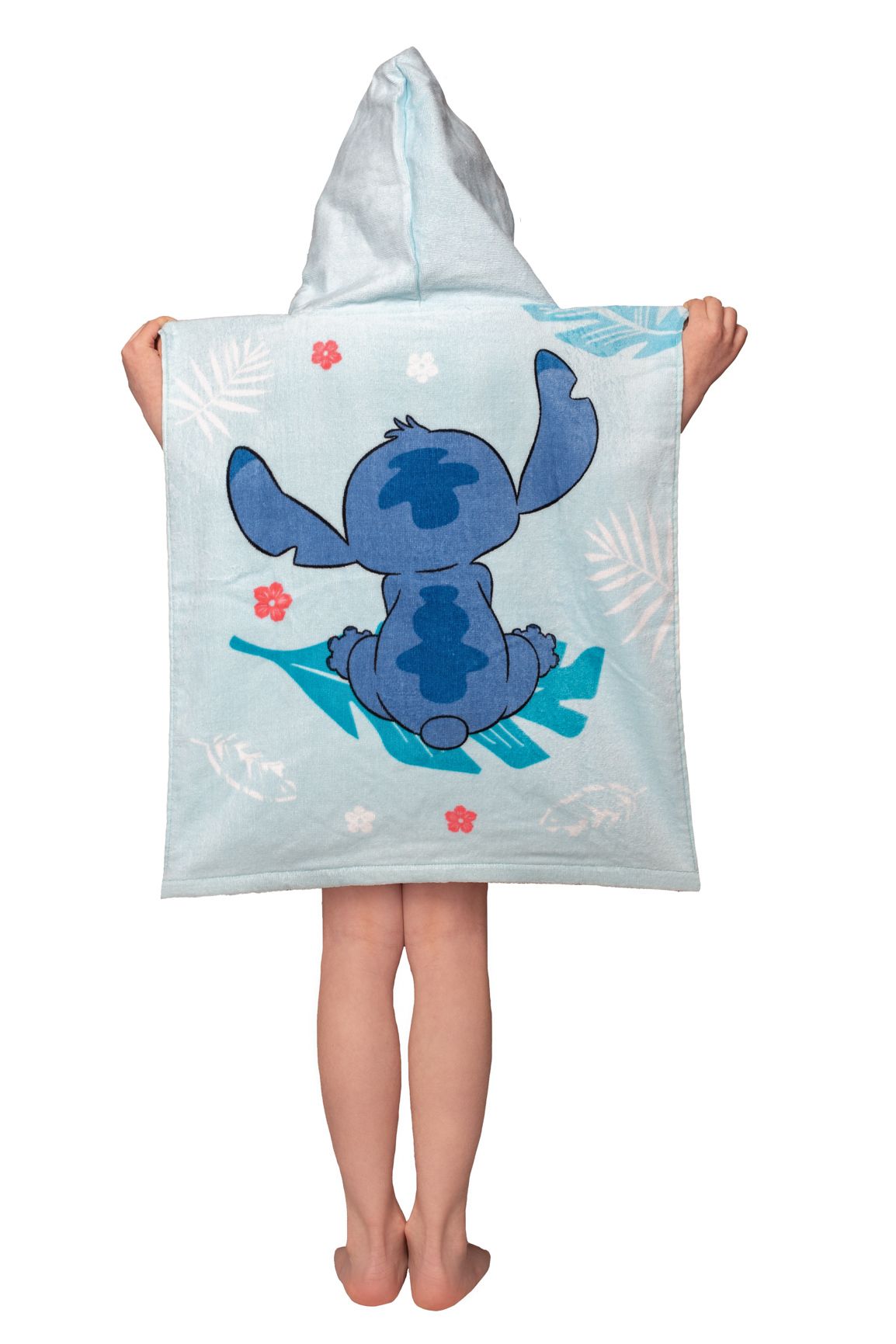 Lilo und Stitch Kinder Poncho mit Kapuze