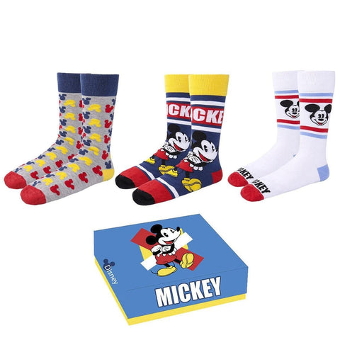 Disney Socken Damen 3er Pack Mickey Mouse