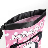 Minnie Mouse Turnbeutel Sportbeutel Kindergartentasche geeignet als Gymsack, Rucksack, Spieltasche, Schuhbeutel