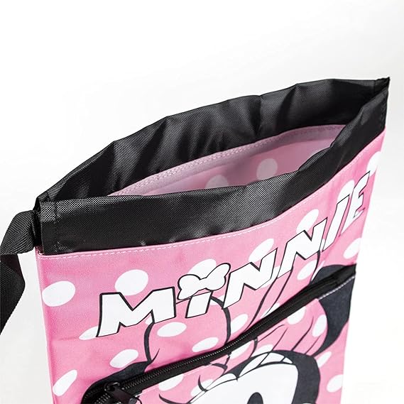 Minnie Mouse Turnbeutel Sportbeutel Kindergartentasche geeignet als Gymsack, Rucksack, Spieltasche, Schuhbeutel