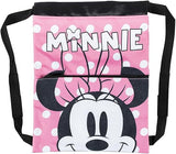 Minnie Mouse Turnbeutel Sportbeutel Kindergartentasche geeignet als Gymsack, Rucksack, Spieltasche, Schuhbeutel