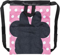 Minnie Mouse Turnbeutel Sportbeutel Kindergartentasche geeignet als Gymsack, Rucksack, Spieltasche, Schuhbeutel
