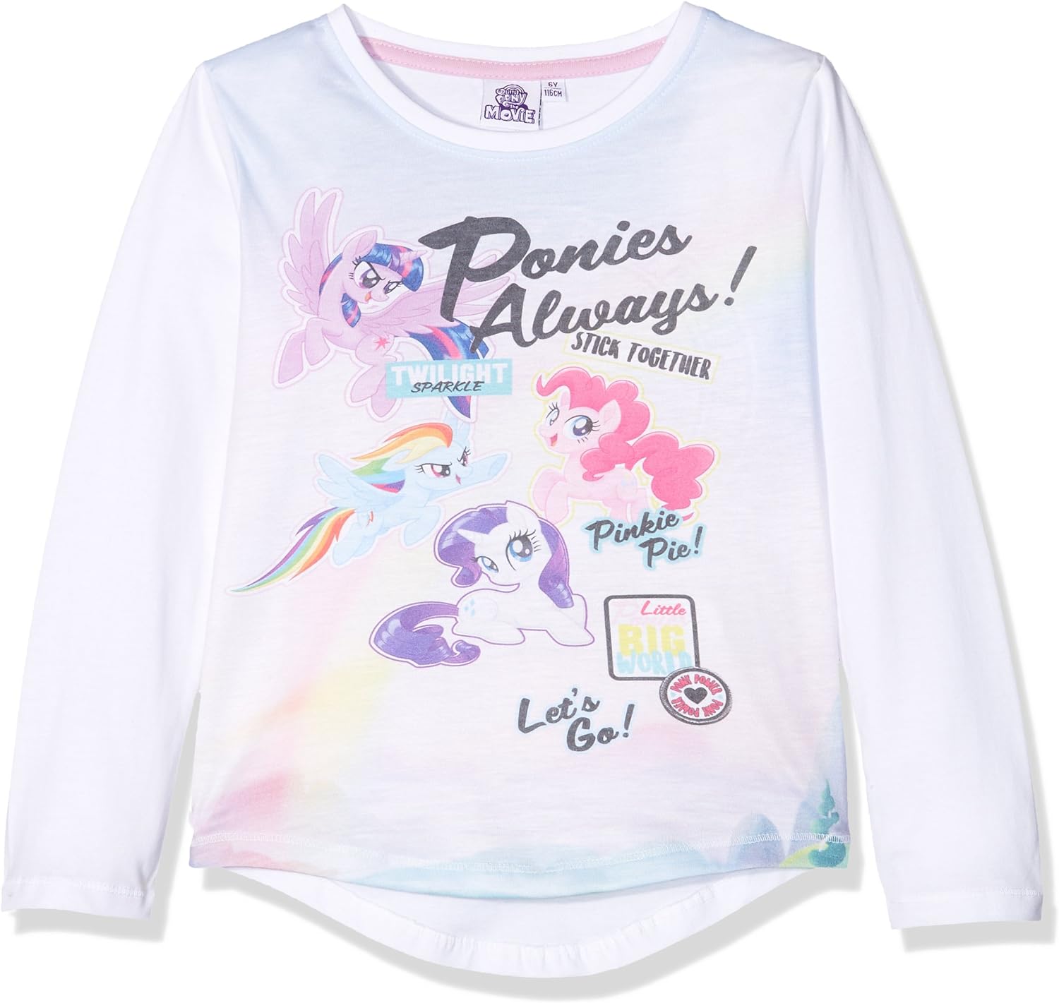 Mon Petit Poney Mädchen 161570 T-Shirt Weiß