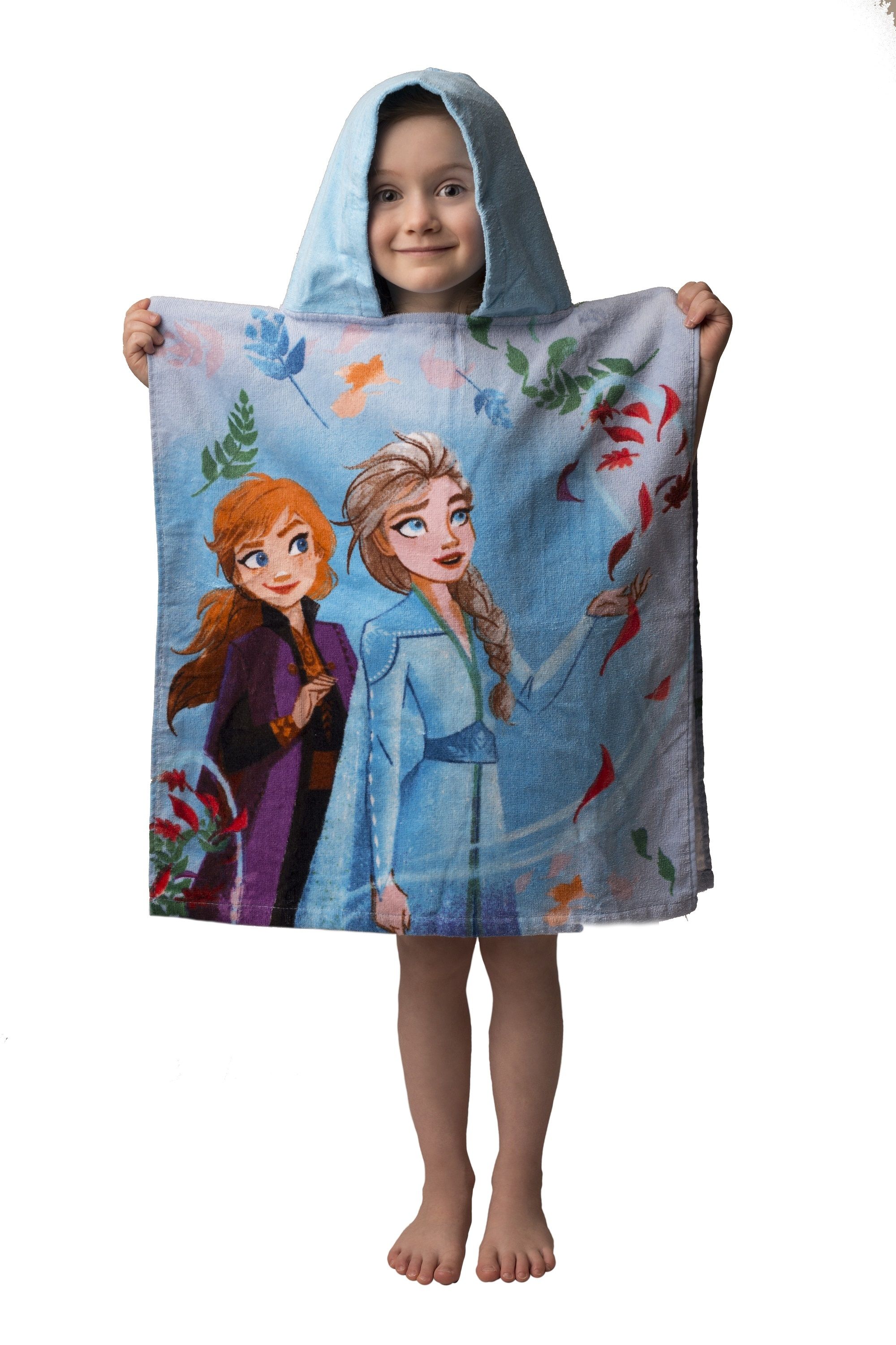 Eiskönigin Anna und ELSA Bade Poncho Handtuch