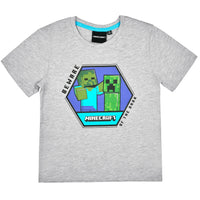Jungen Creeper T-Shirt Grau