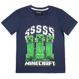 Jungen Creeper T-Shirt Blau