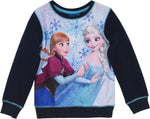 Disney Frozen Mädchen Sweatshirt Blau