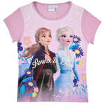 Die Eiskönigin 2 Anna und ELSA Mädchen T-Shirt Rosa