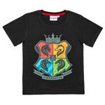 Harry Potter T-Shirt Jungen Mädchen Hogwarts Gryffindor Schwarz