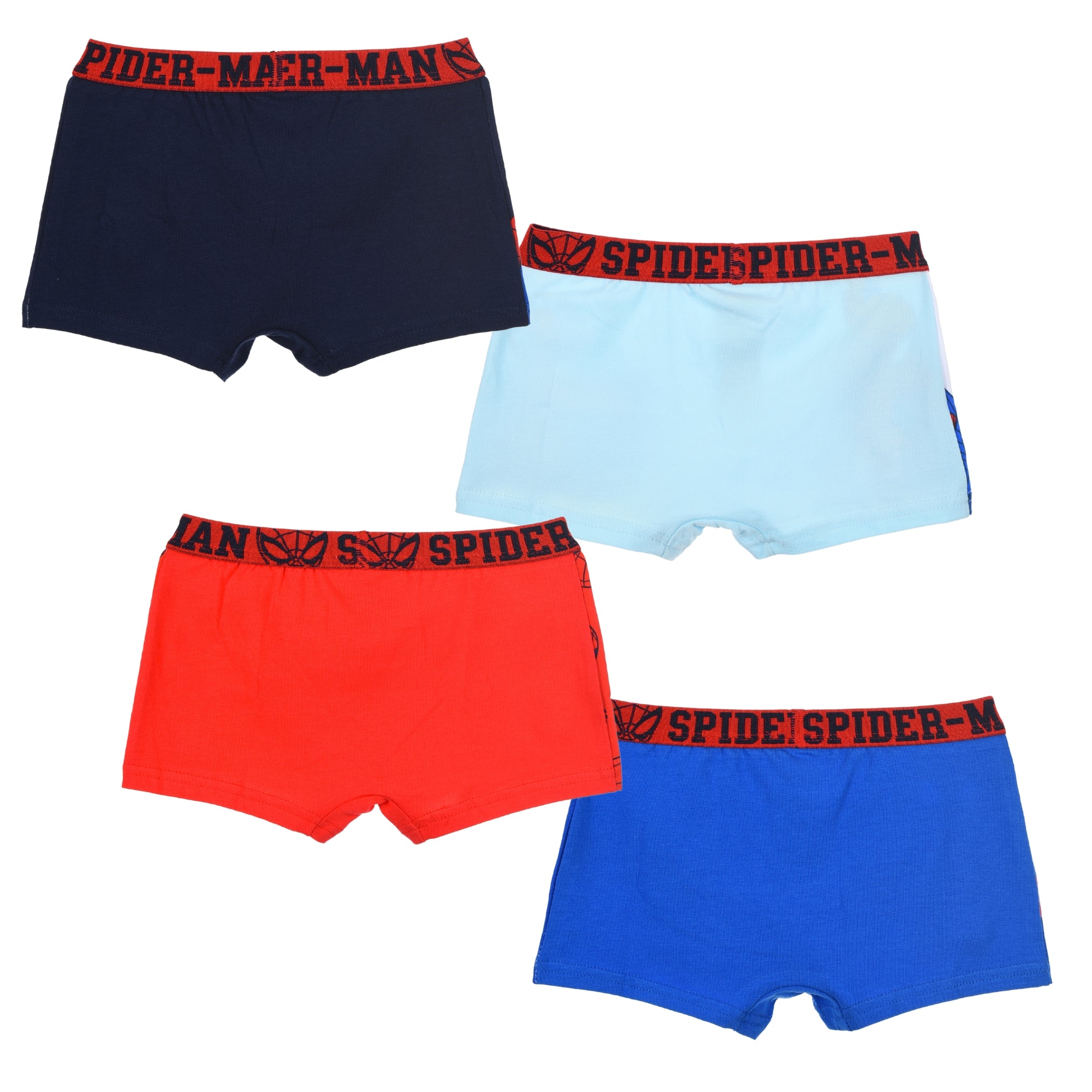 Spiderman Boxershorts 4er Pack Unterhosen