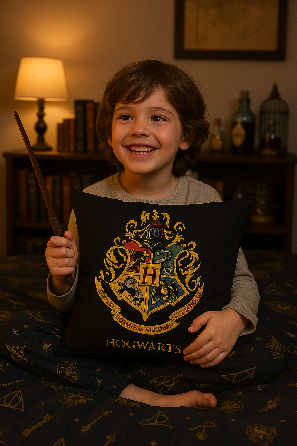 Harry Potter Kissen Hogwarts 40x40 cm