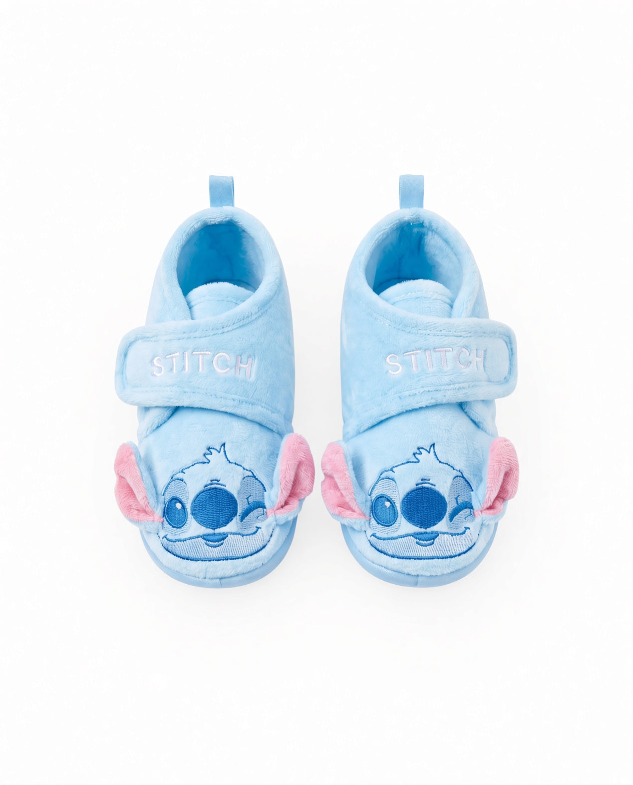 Lilo und Stitch Kinder 3D Hausschuhe mit Klettverschluss und Ohren