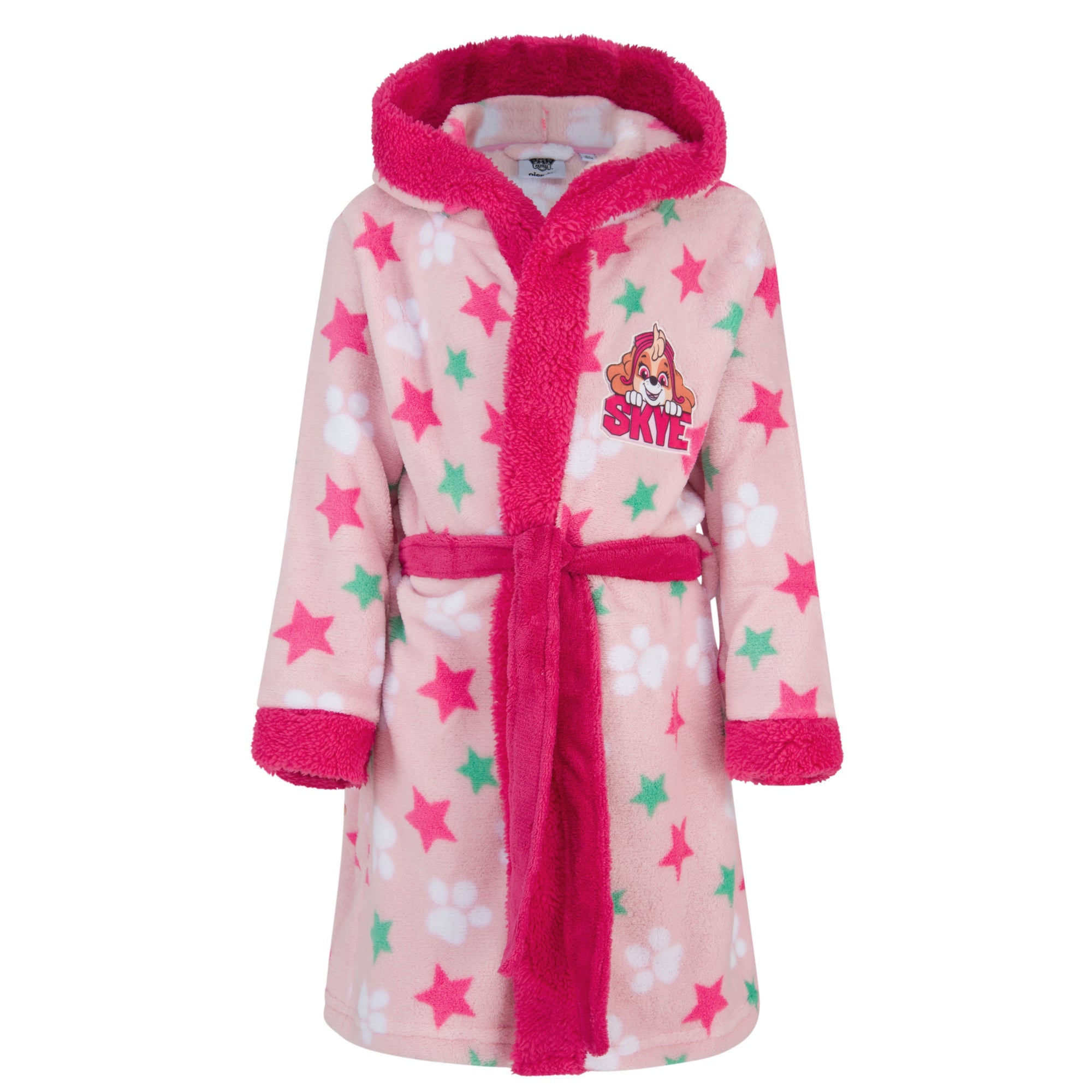 Bademantel von Paw Patrol mit Skye Motiv