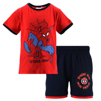 Disney Spider-Man Jungen Set, T-Shirt und Shorts,