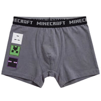 Minecraft Jungen, Boxershorts Jungen, Unterhosen Jungen 4er Set