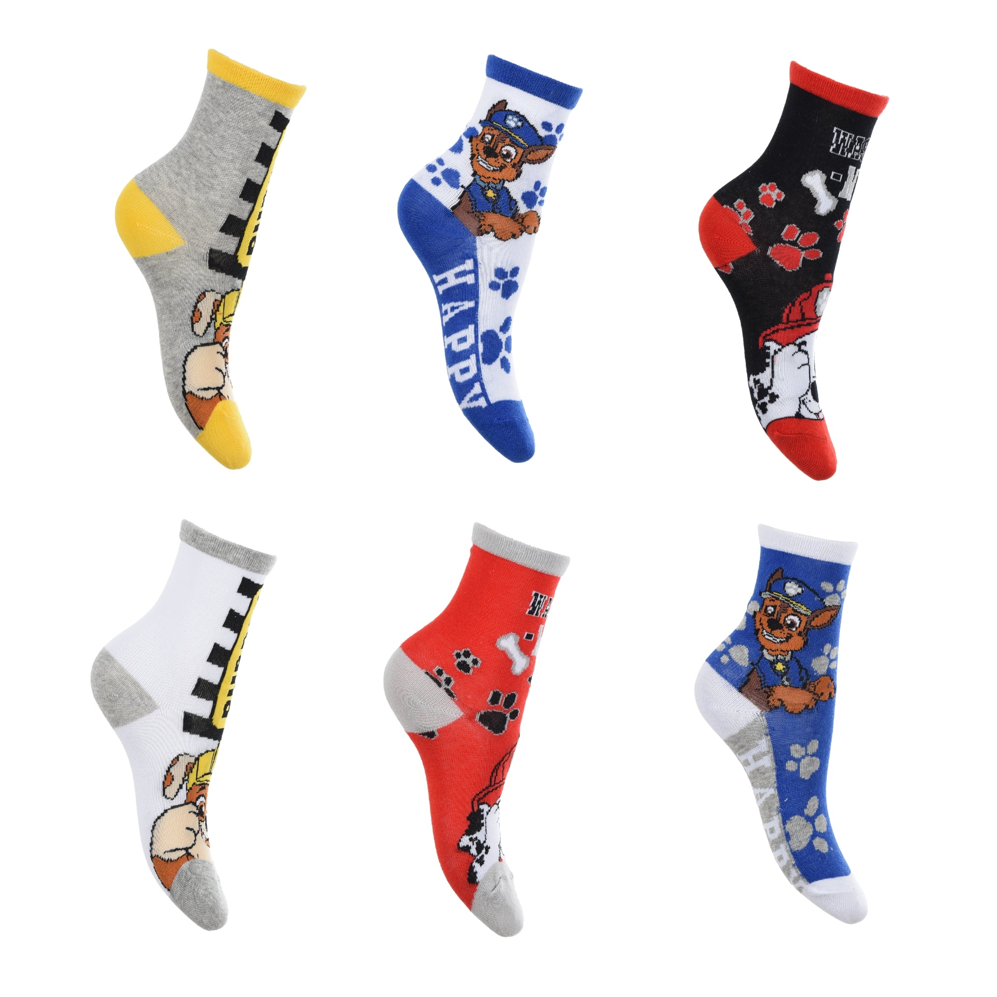 Paw Patrol 6er Pack Jungen Socken