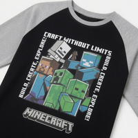 Minecraft Langarmshirt Pullover Jungen