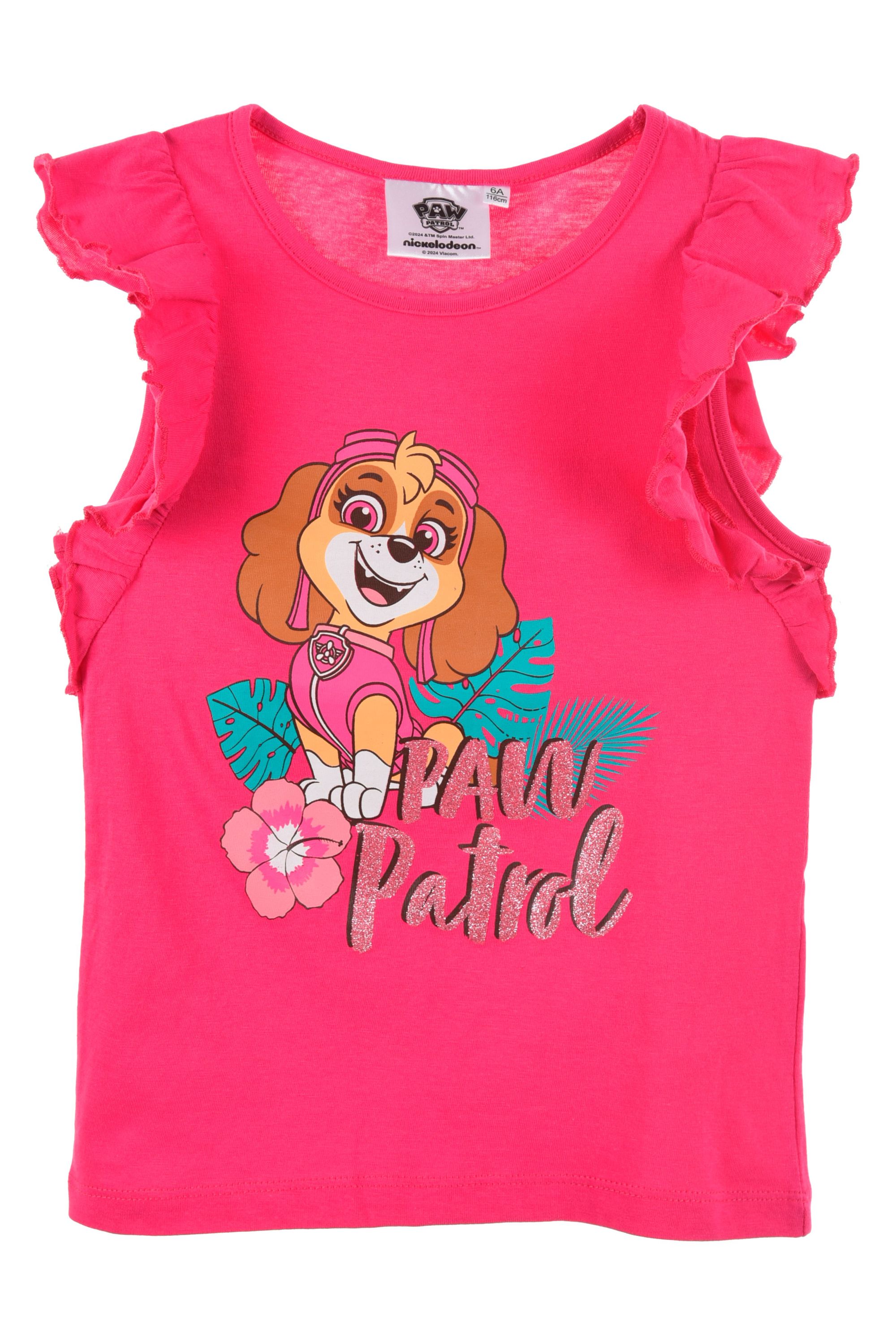 PAW PATROL Mädchen T-Shirt Shirt mit Skye Motiv Sommer