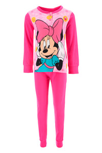 Minnie Maus Schlafanzug langer Pyjama
