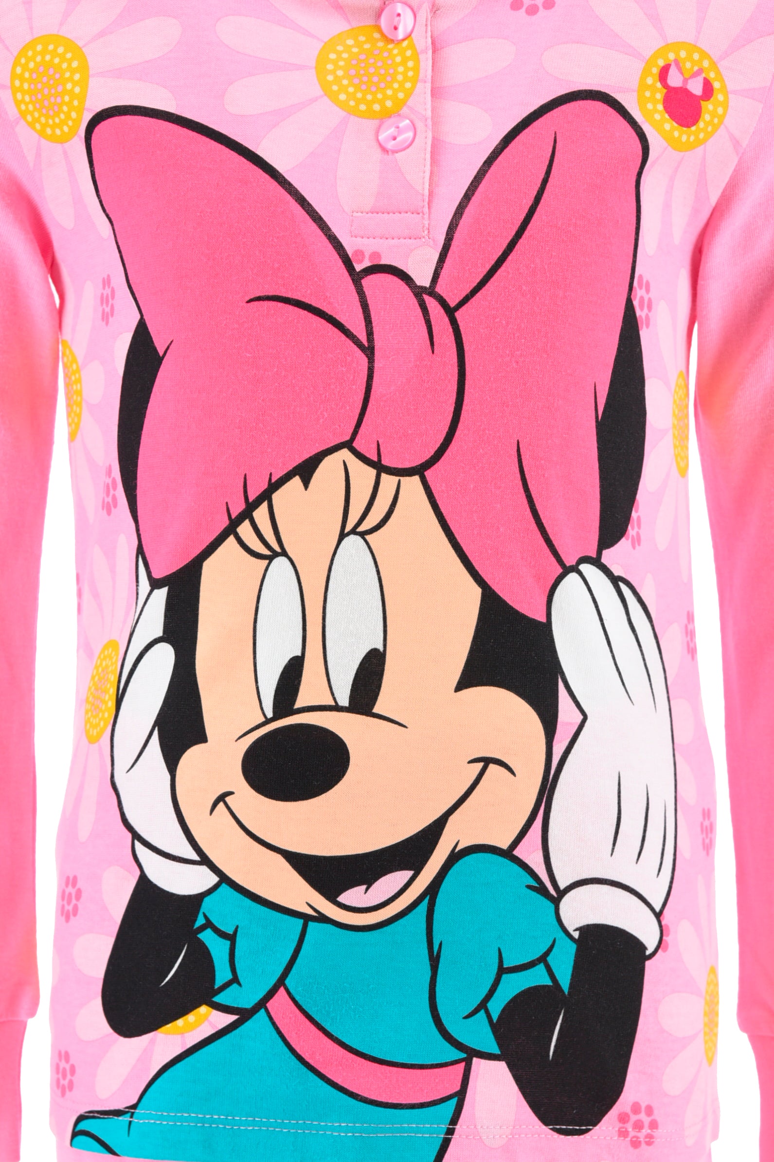 Minnie Maus Schlafanzug langer Pyjama