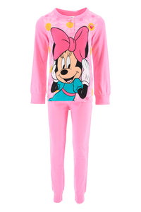 Minnie Maus Schlafanzug langer Pyjama