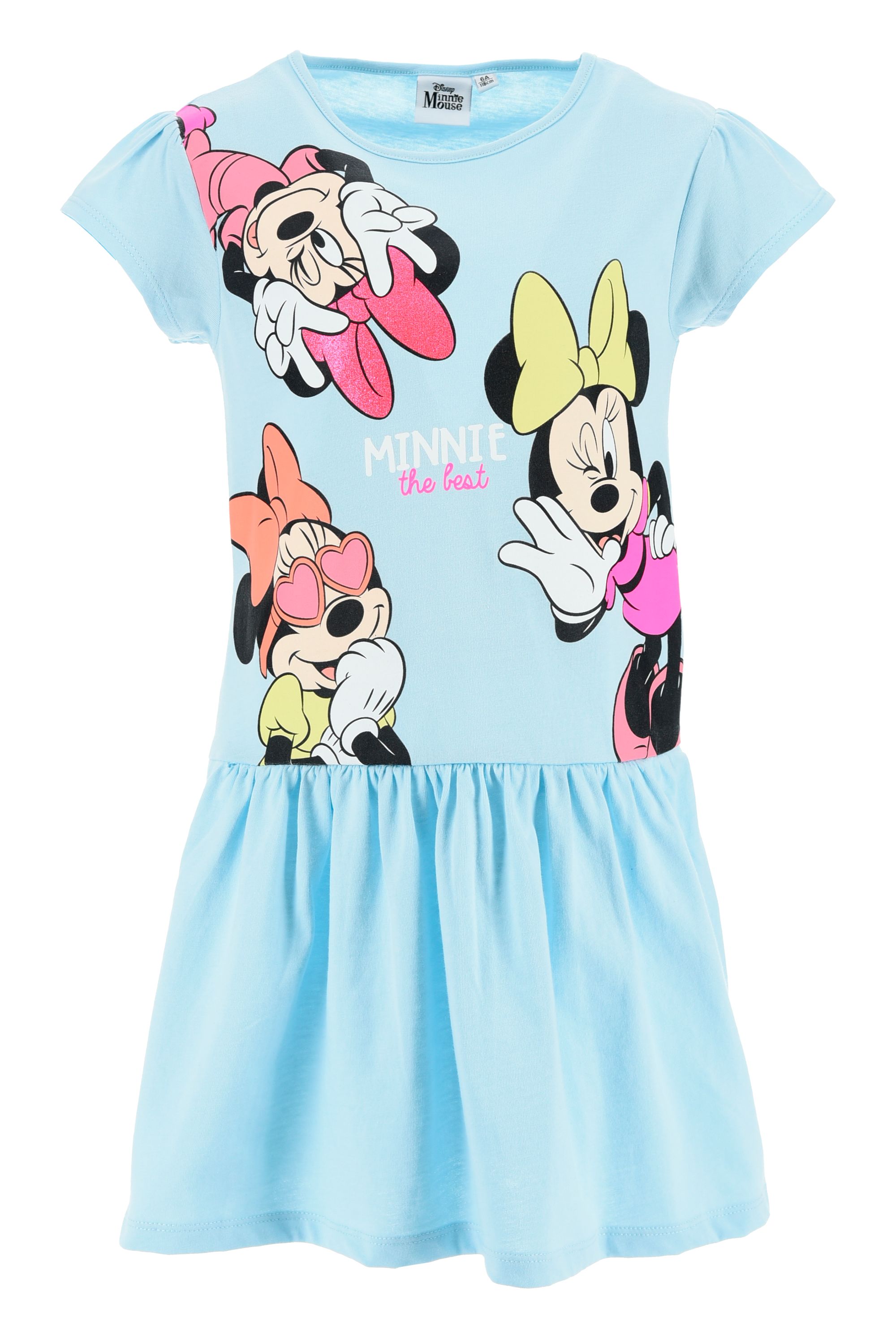 Disney Minnie Mouse Kleid für Mädchen, Kurzarmkleid