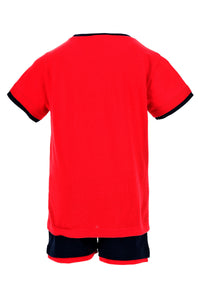 Disney Spider-Man Jungen Set, T-Shirt und Shorts,