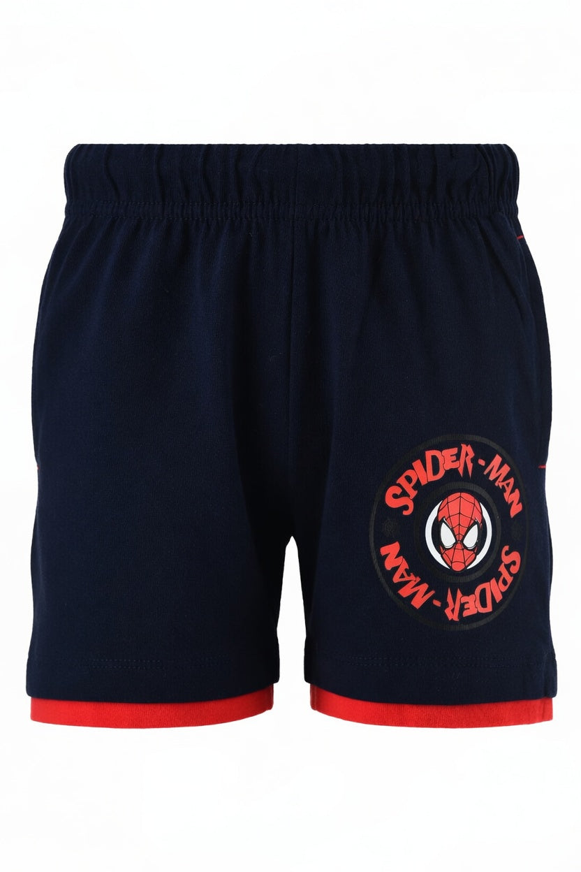 Disney Spider-Man Jungen Set, T-Shirt und Shorts,