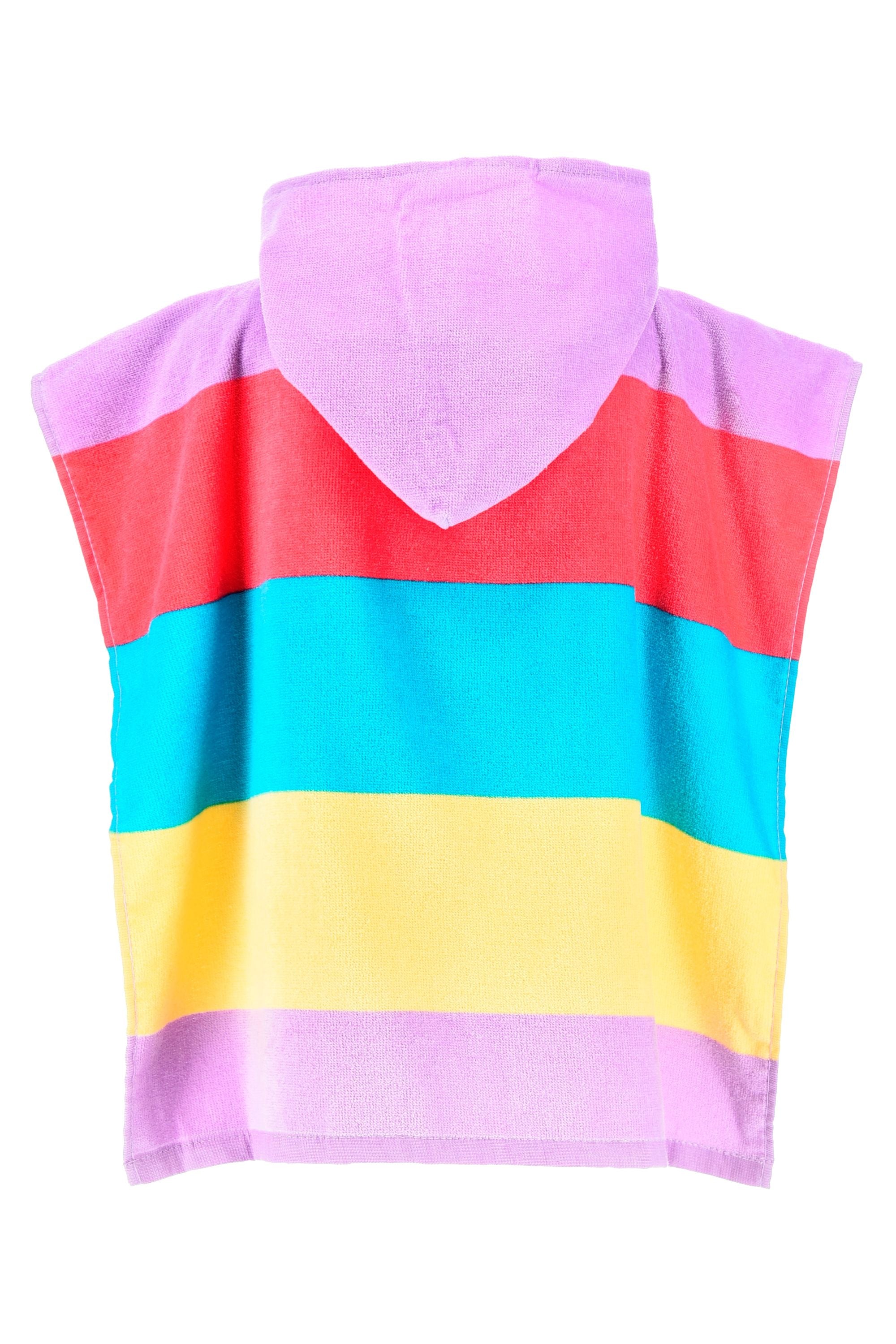 PAW PATROL Kinder Badeponcho mit Kapuze Mädchen Lila