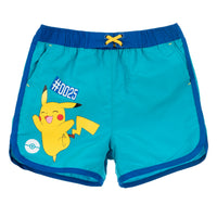 Pokemon Jungen Badeshort mit Pikachu
