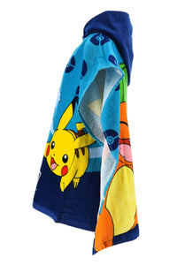 Pokemon Kinder-Badeponcho mit Kapuze, Pikachu