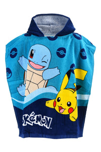 Pokemon Kinder-Badeponcho mit Kapuze, Pikachu