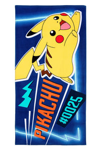 Pokémon Strandtuch, 100% Baumwolle, 140 x 70 cm