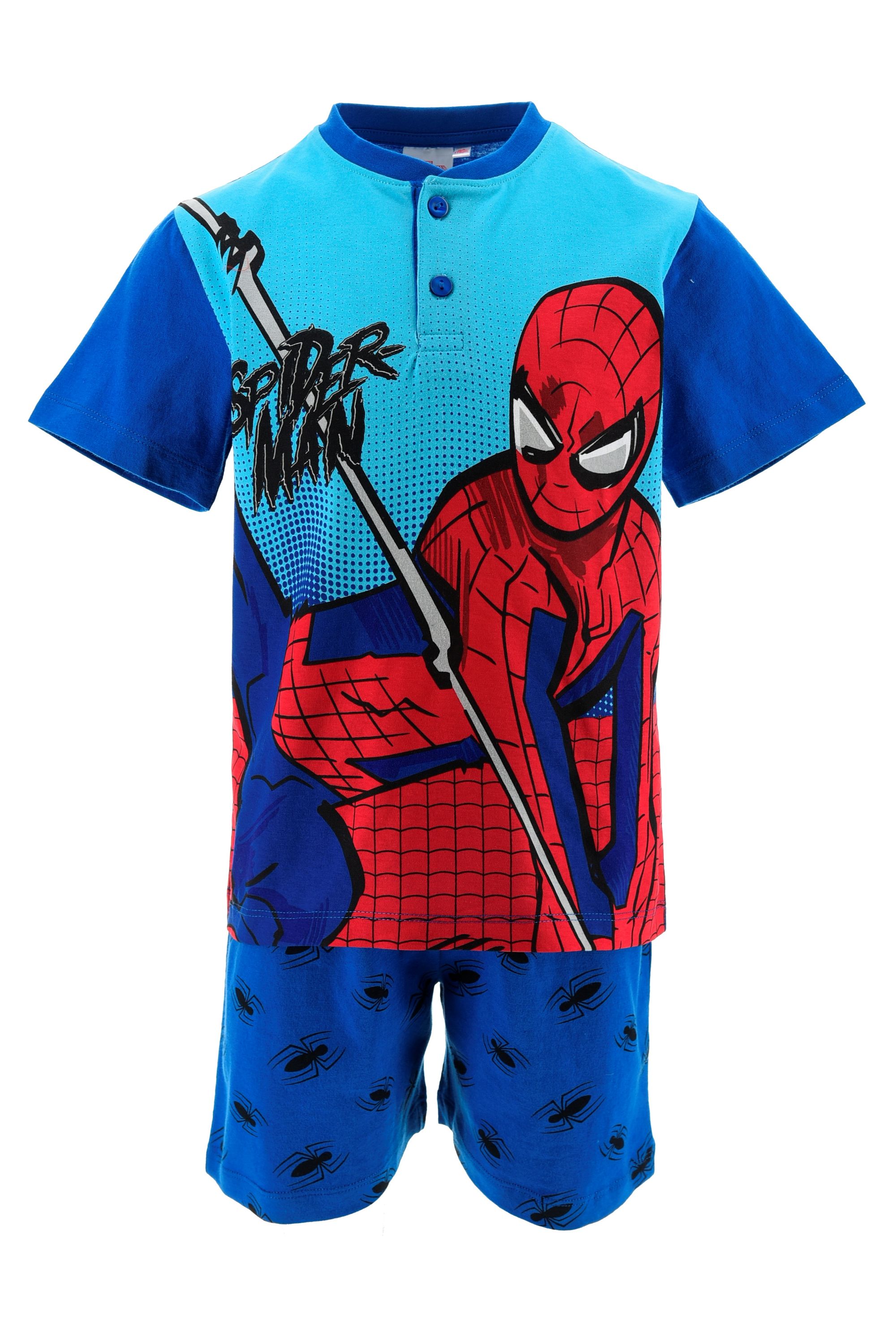 Spiderman Kurzer Schlafanzug Jungen