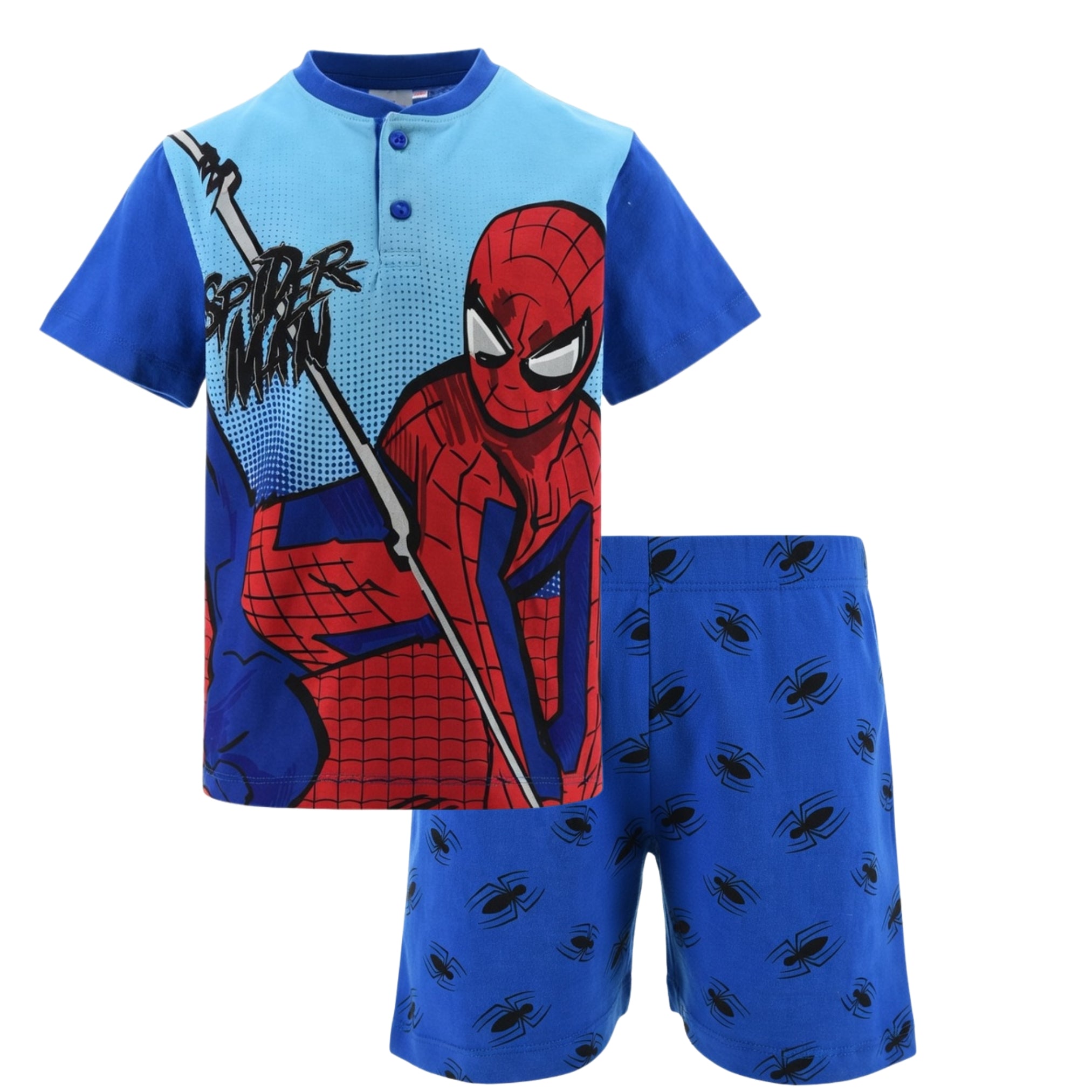 Spiderman Kurzer Schlafanzug Jungen