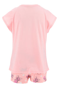 Stitch Mädchen Pyjama Kurzarm