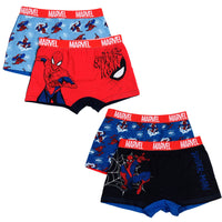 Spiderman Boxershorts 4er Pack Unterhosen