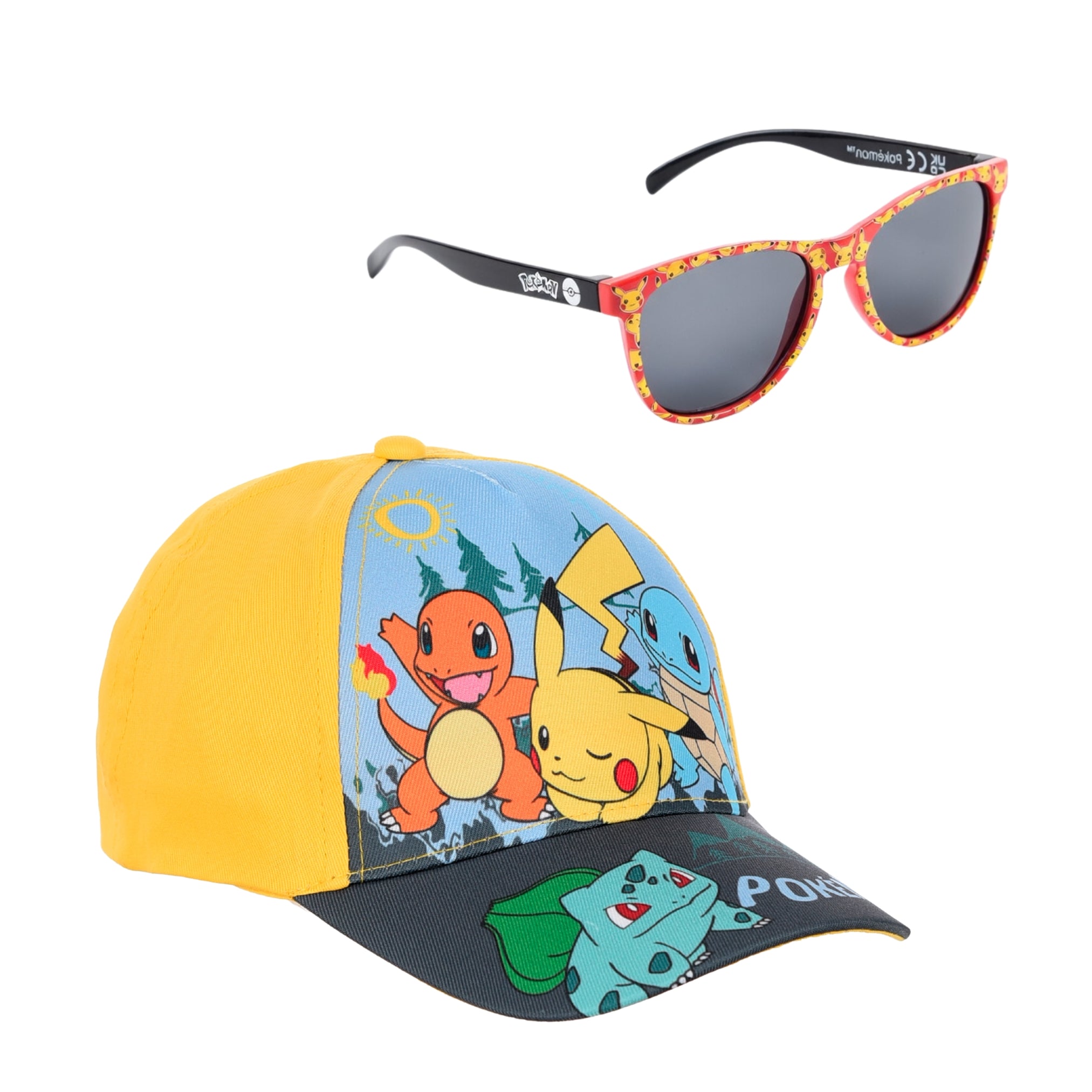 Pokemon Baseball Cap Kappe Schirmmütze inkl. Sonnenbrille