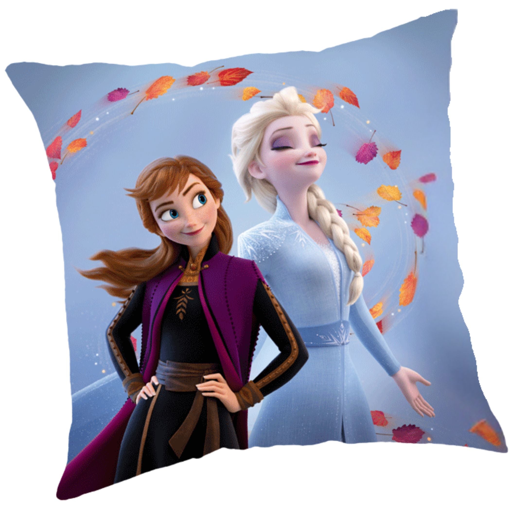 Disney Die Eiskönigin Kissen Anna und ELSA 40cm x 40cm, Wendekissen