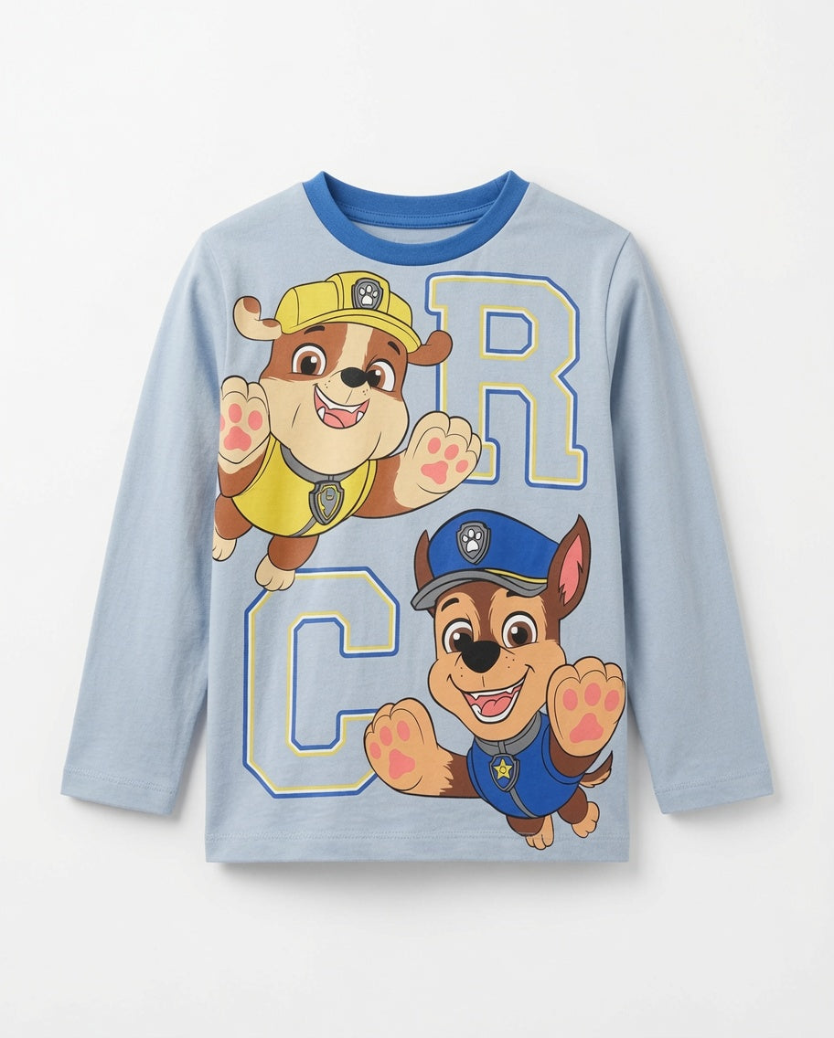 PAW PATROL Jungen Schlafanzug Pyjama Langarm