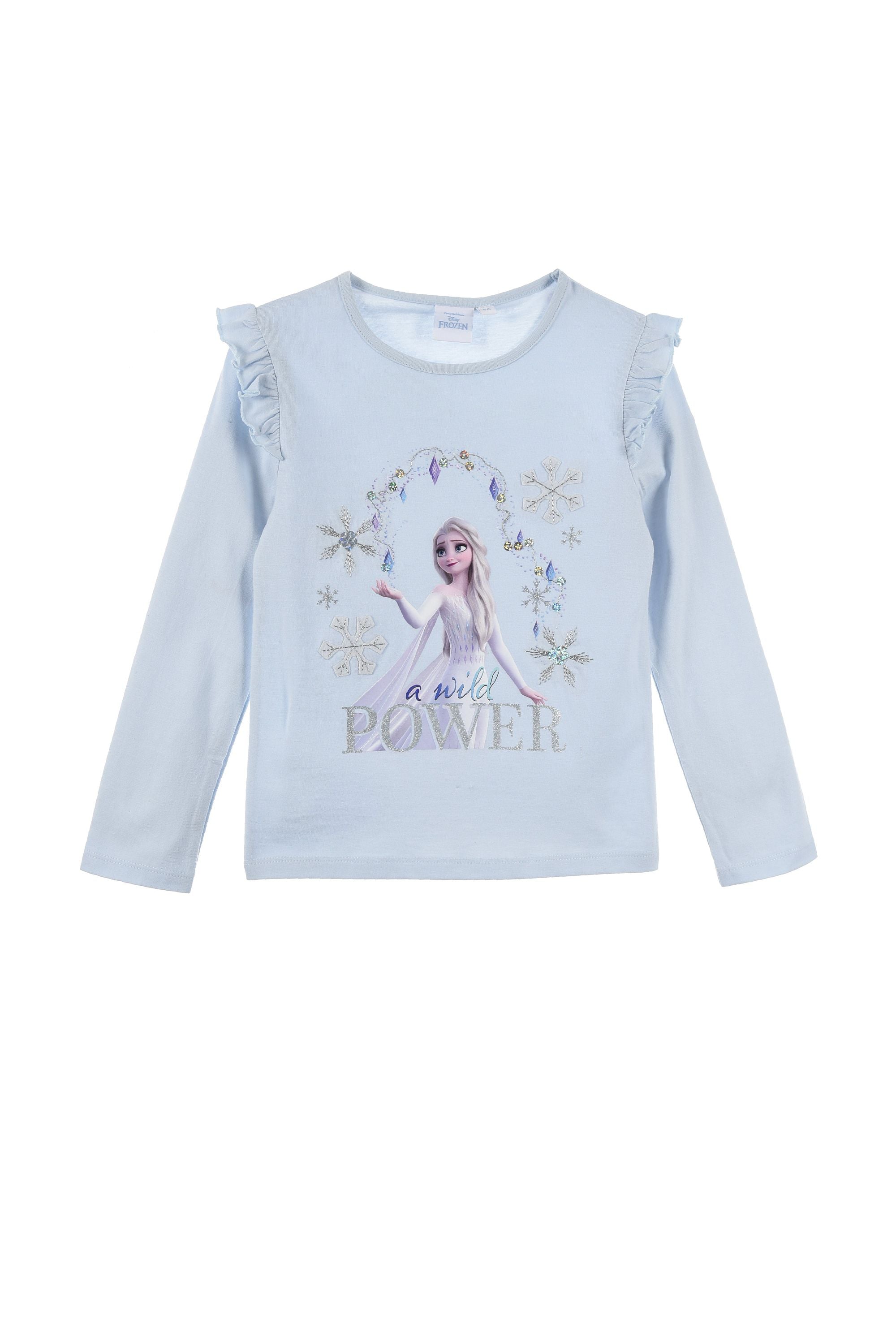 Eiskönigin Mädchen Langarmshirt