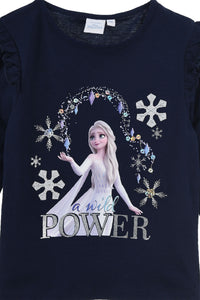 Eiskönigin Mädchen Langarmshirt