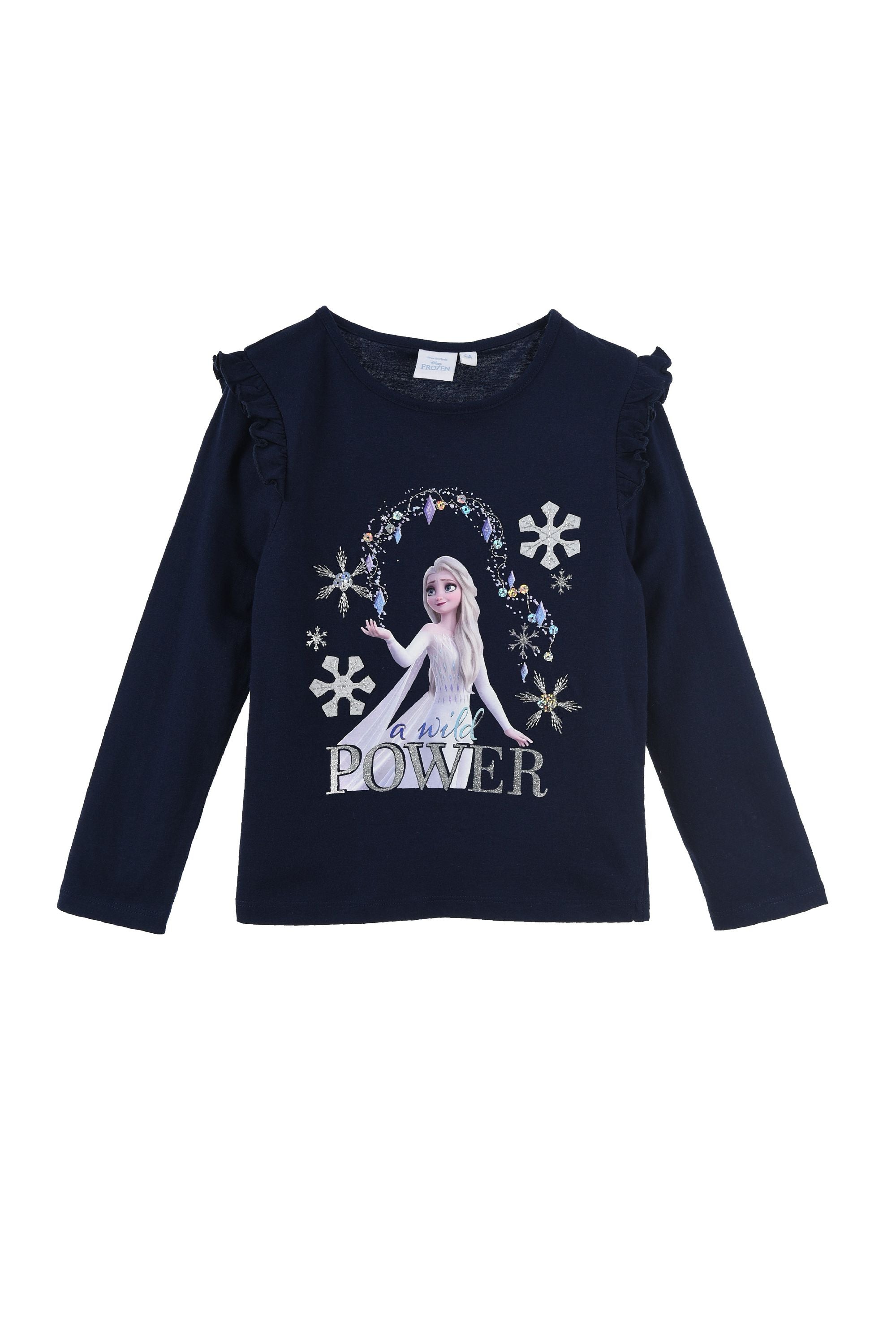 Eiskönigin Mädchen Langarmshirt
