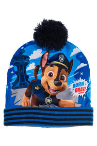 Paw Patrol Jungen Mütze mit Bommel