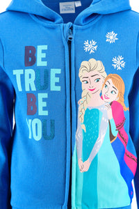 Disney Anna und Elsa Eiskönigin Kapuzenpullover Jacke