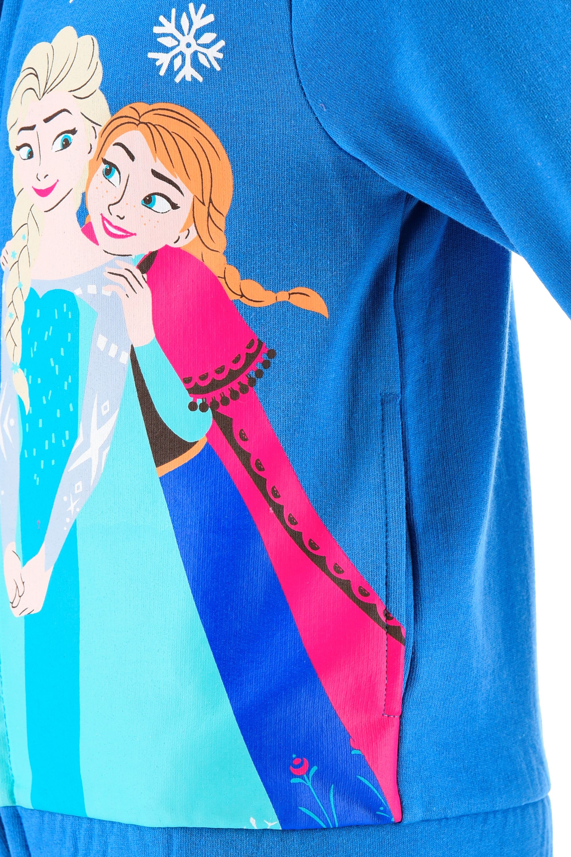 Disney Anna und Elsa Eiskönigin Kapuzenpullover Jacke