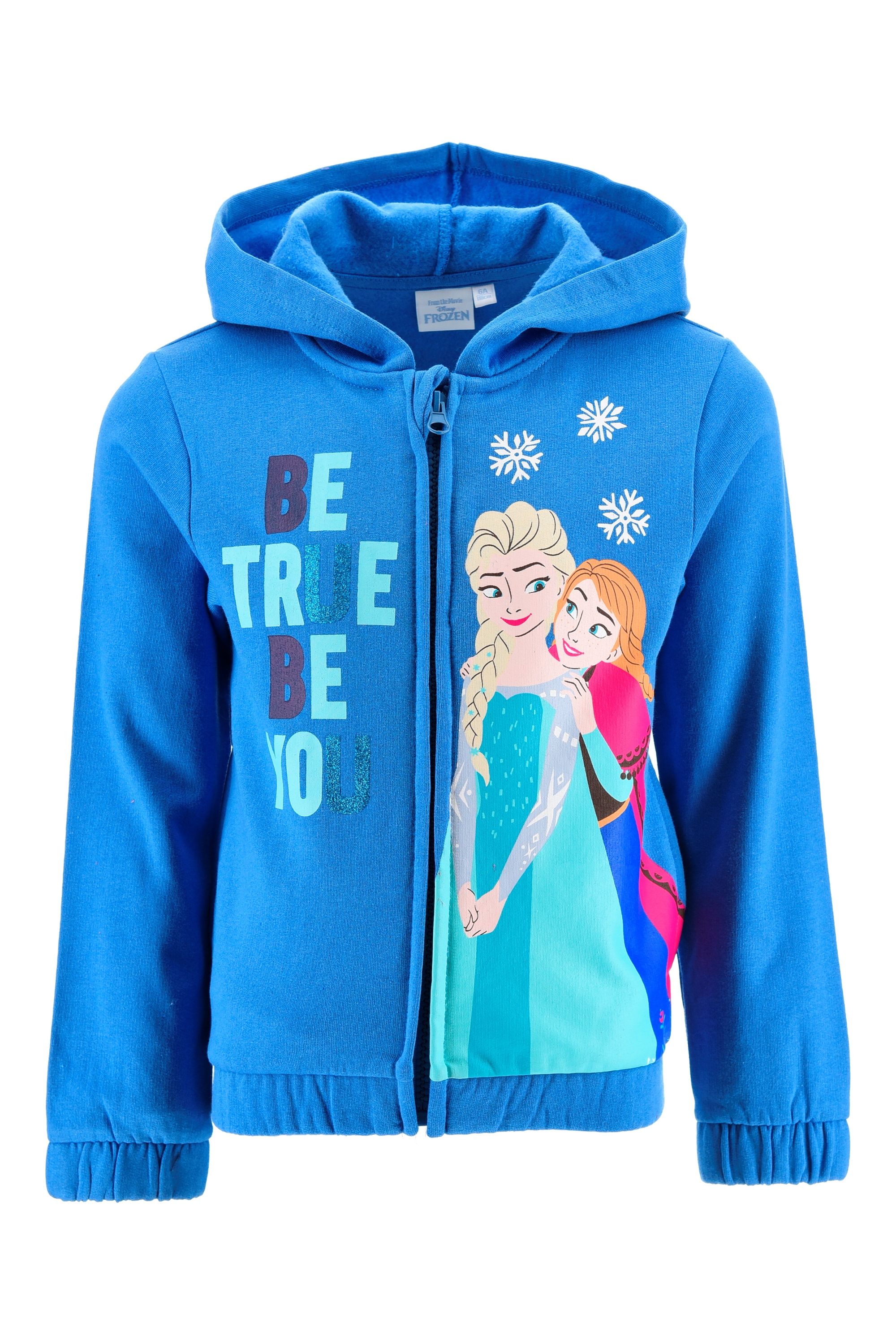 Disney Anna und Elsa Eiskönigin Kapuzenpullover Jacke