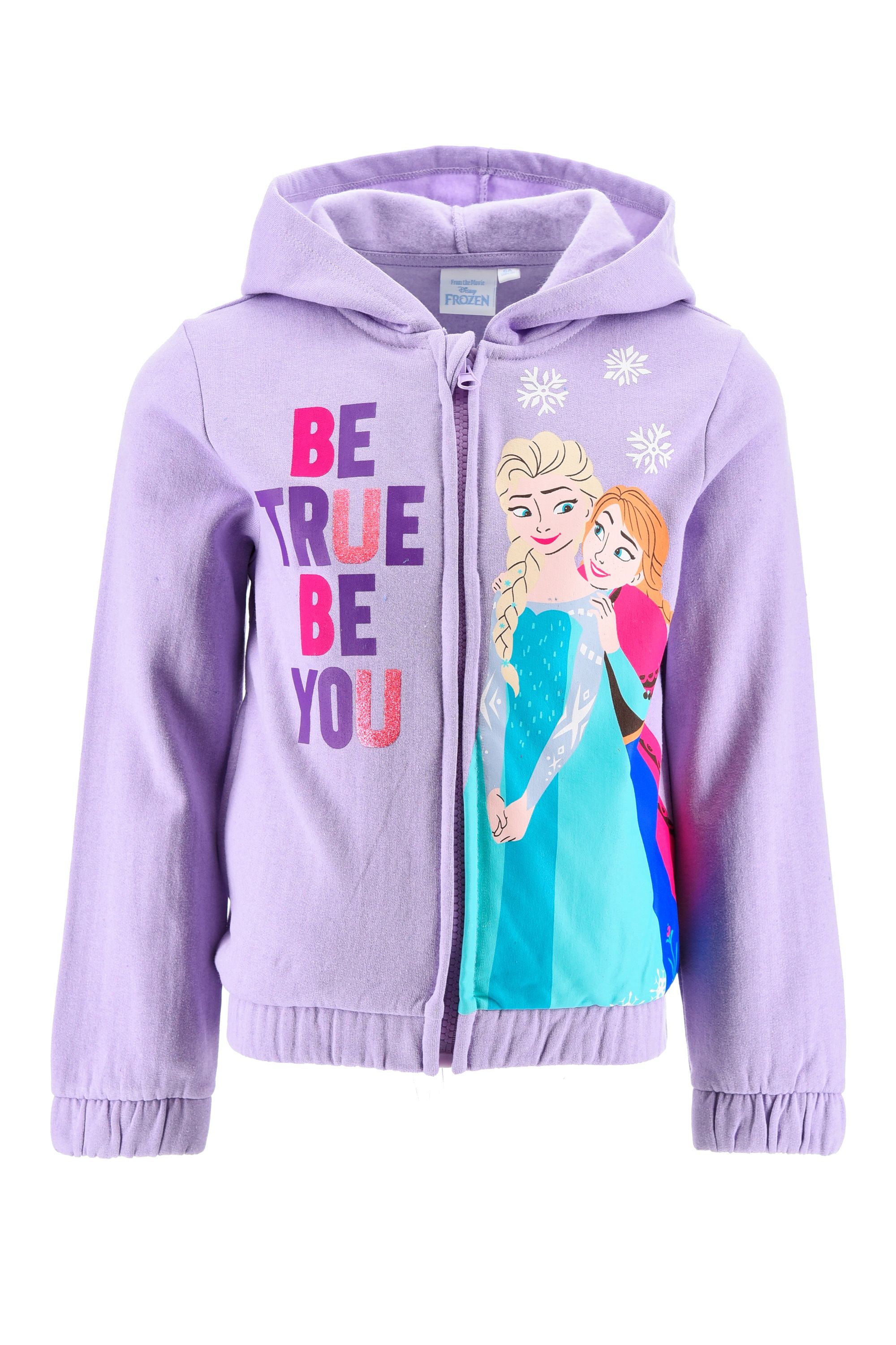 Disney Anna und Elsa Eiskönigin Kapuzenpullover Jacke