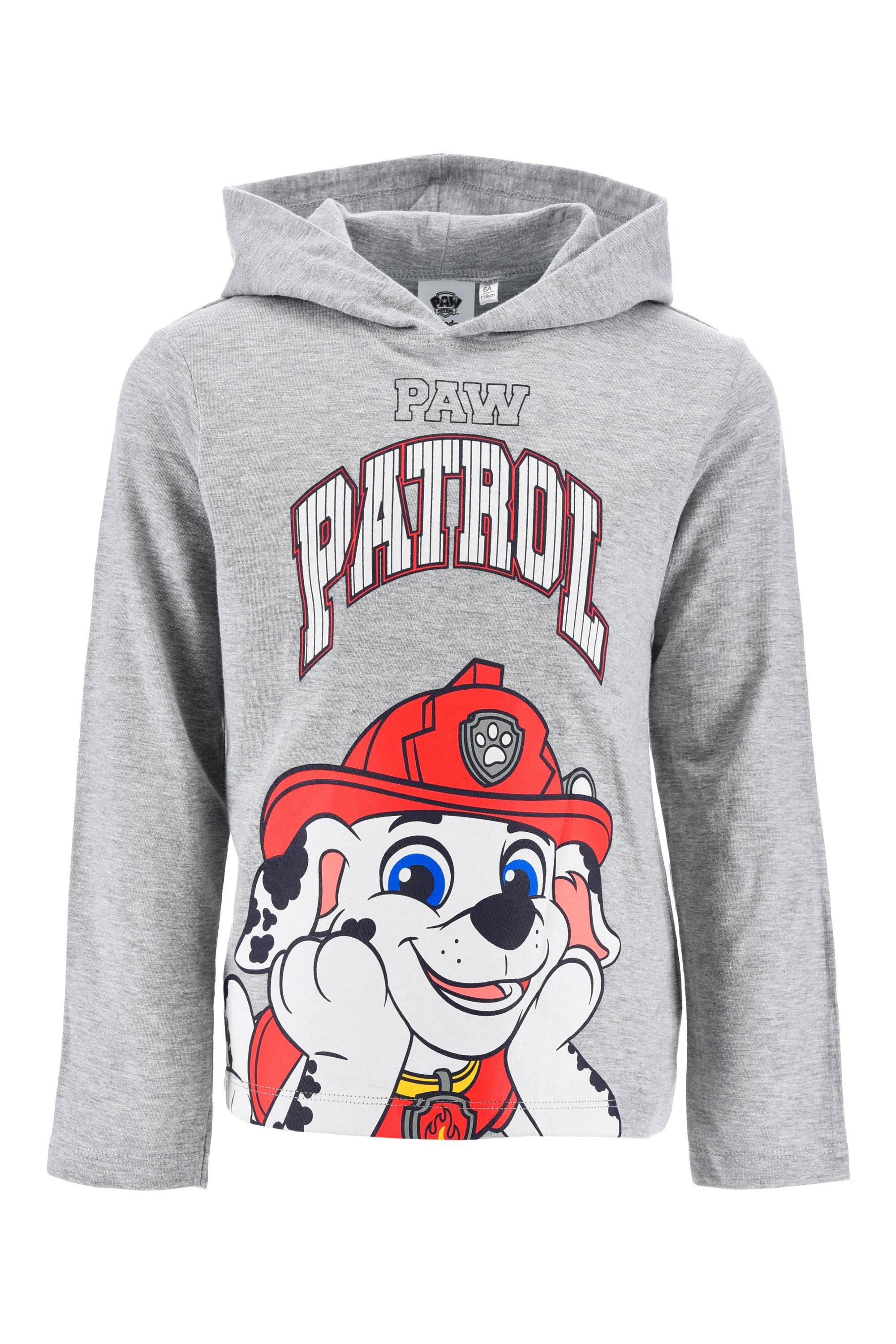PAW PATROL Jungen Pullover Langarmshirt mit Kapuze